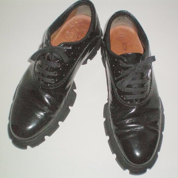 Oakley Mens Italian Tuxedo Black Leather Golf Shoes 10.5 - Picture 1 of 6